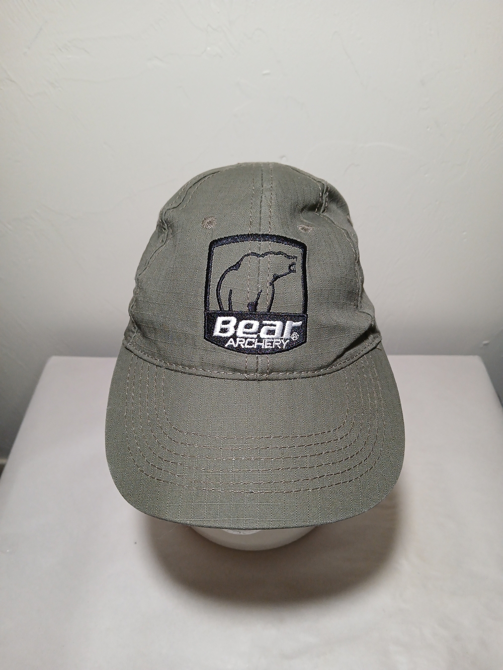 Bear Archery 'Ripstop' Olive Green Adjustable Baseball Cap